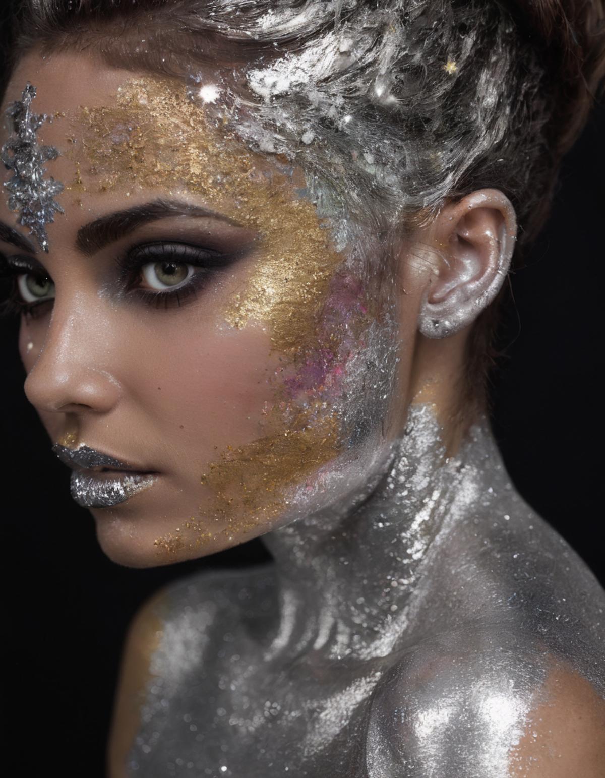 Glitter Body Paint SDXL Style LoRA image by getphat