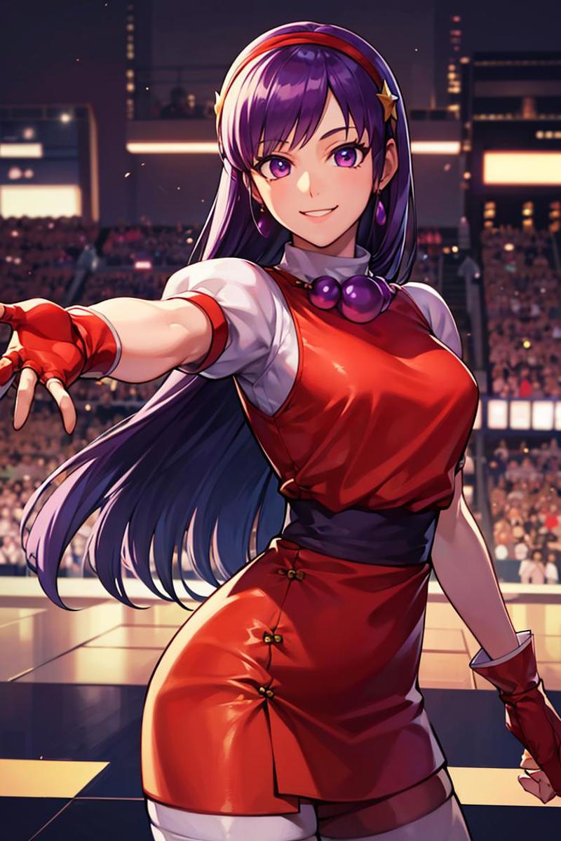 Athena Asamiya (King of Fighters) image by CitronLegacy