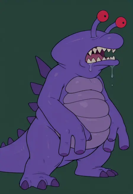 Purple Alien - Chip 'n Dale: Rescue Rangers (Illustrious)