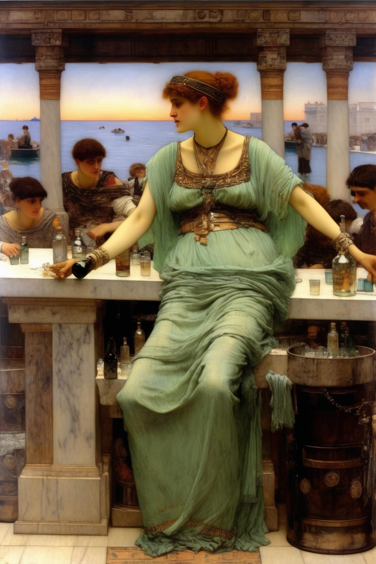 Lawrence Alma Tadema Style image by Kappa_Neuro