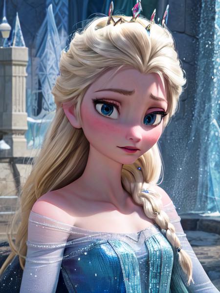 Elsa (Frozen) Disney Princess, by YeiyeiArt - v1.0, Stable Diffusion LoRA