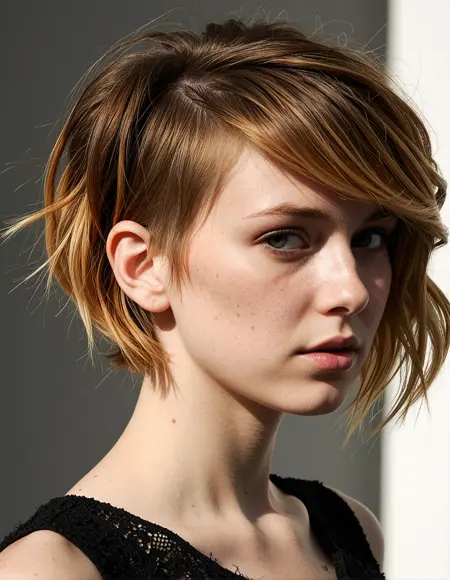 tousled_hairstyle