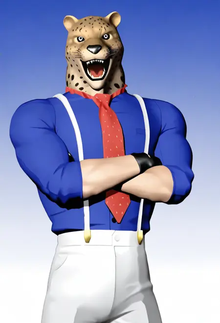 King I (Tekken 1) (CGI model)