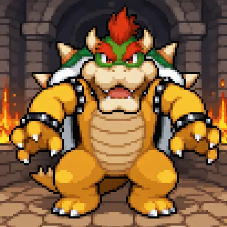 Bowser / Dark Bowser - Mario & Luigi: Bowser's Inside Story (2009)