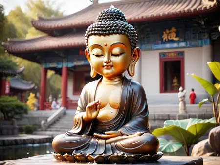 SDXL佛像系列_釋迦牟尼佛