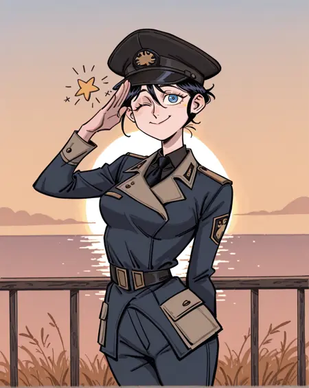 Fallout - Enclave Officer Uniform (Illustrious)