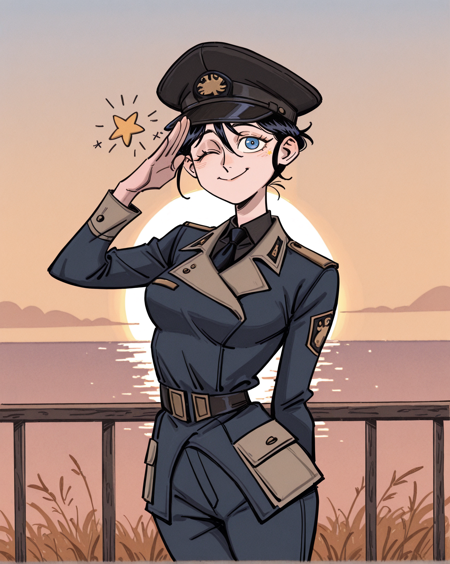 Fallout - Enclave Officer Uniform (Illustrious) v1.0
