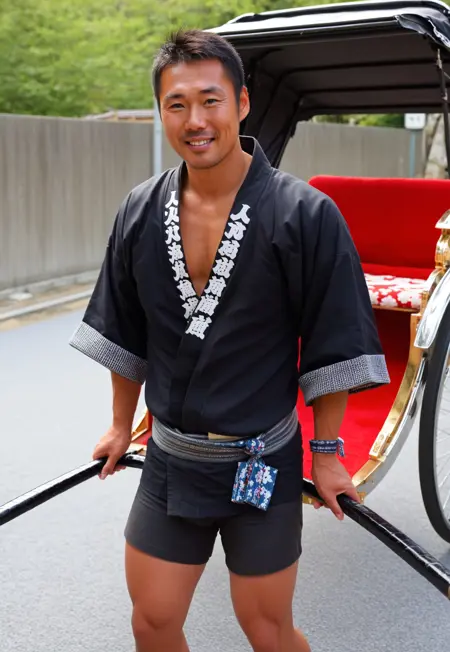Rickshaw Puller Outfit | Japanese clothing