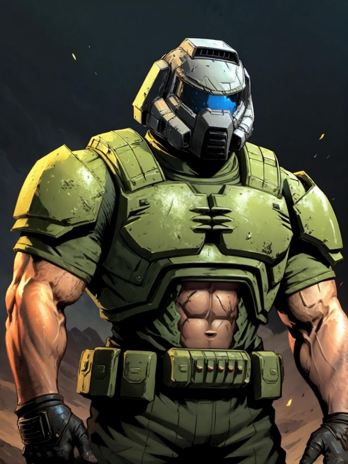 Classic Doomguy image by silverslazher601