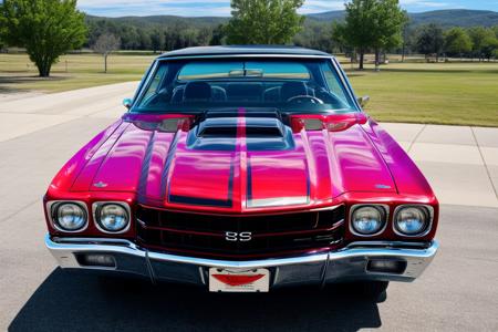 1970ChevelleSS_REDWHITE, musclecar,
rule of thirds,
shot by Sony a7iii,
8k uhd, high quality, high detail, 8k, vibrant color, reflections, detailed background,
<lora:3DMM_V12:0.5>
<lora:1970ChevelleSS:0.7> fcPortrait <lora:more_details:1>