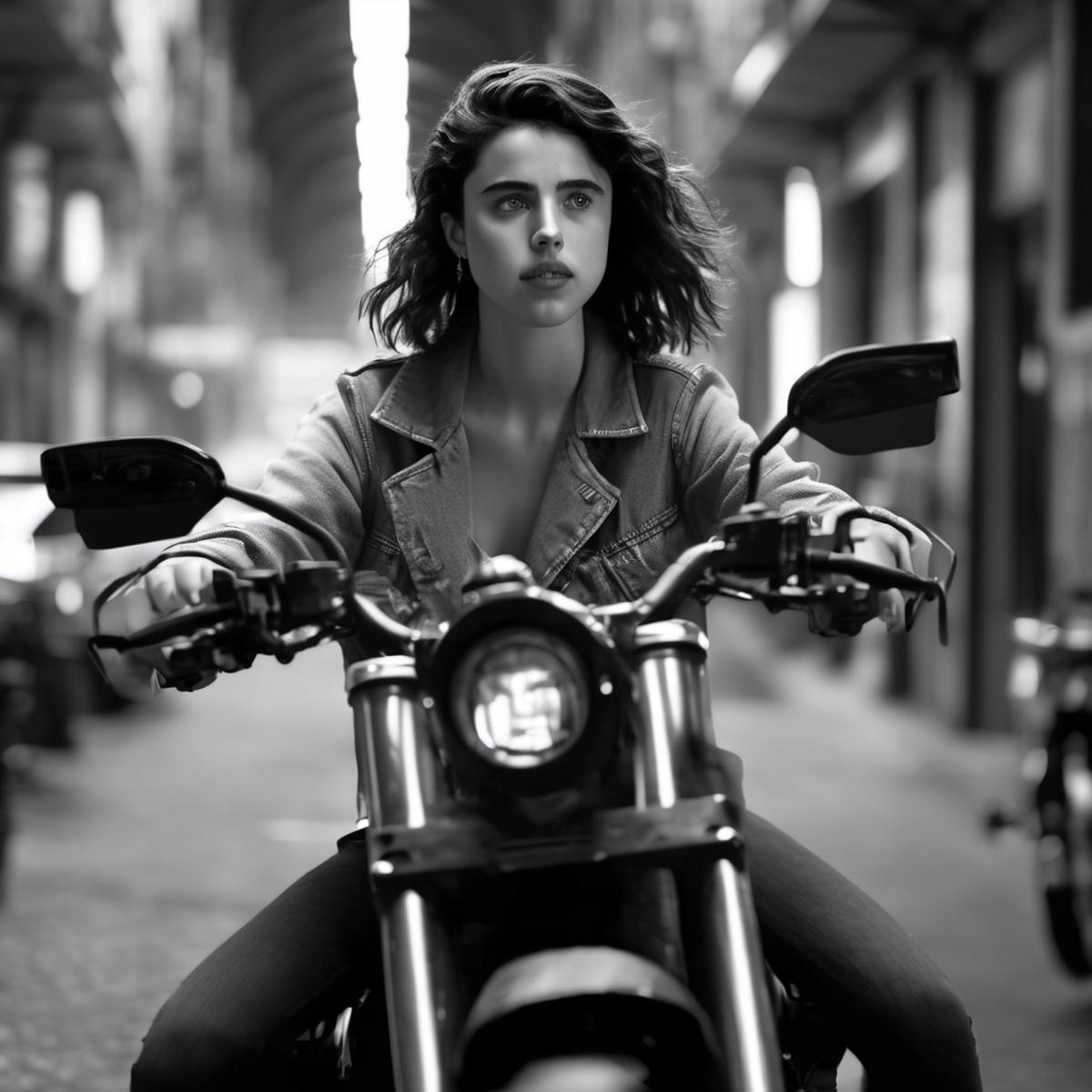 margaret qualley xl lora and sd1.5 image