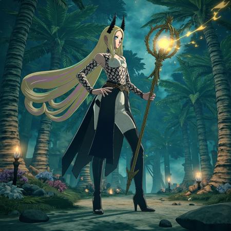 metaphor refantazio art style flux lora v1.0