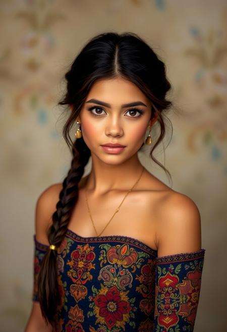 The most beautiful girl of the World. Portrait.