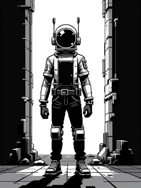 DP Flat Pixel Art FLUX & SDXL FLUX