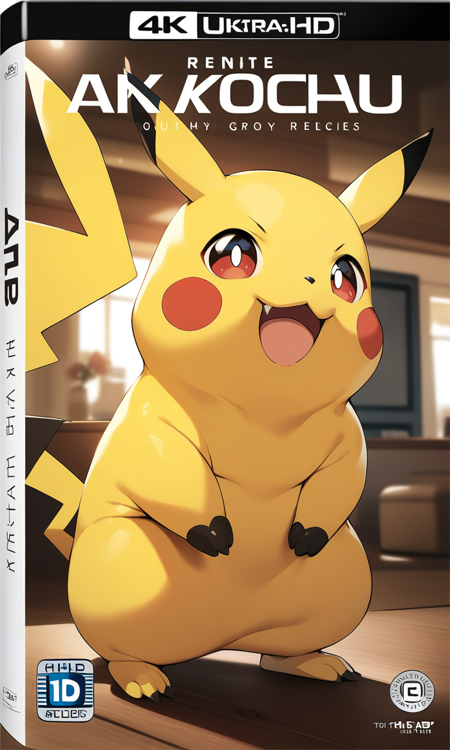 4K Ultra HD Blu-ray Cover (SDXL) v1.0