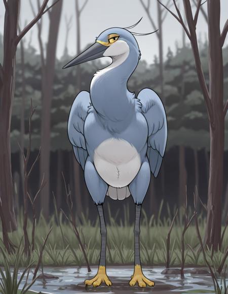 Remus, the Heron [Fidchellvore Character] - [Illustrious/NAI] [NoobAI] - V1