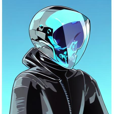 evang, a humanoid alien with a transparent skull head inside of a futuristic space suit , concept art, fantasy race, glass helmets, his head is a skull, creature, artgerm, krenz cushart, greg rutkowski very clear, die-cut sticker, sticker, front shot, simple background, solid outline