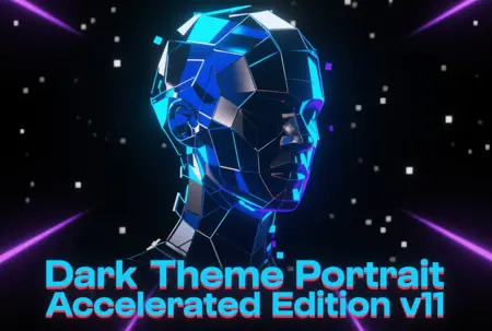 Flux+Kontext Dark Theme Portrait Accelerated Edition v1