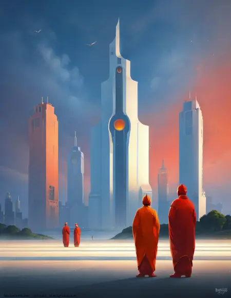 Science Fiction Digital Art - SDXL 1.0