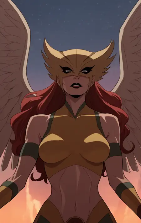 HawkGirl Shayera from Green Lantern: Beware My Power