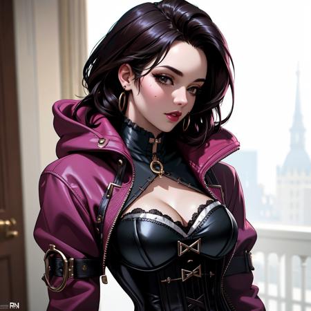 ((Masterpiece, best quality)),edgQuality,
edgCorset,hoodie, a woman, wearing a hoodie with a corset 
<lora:edgCorsetHoodies:1>