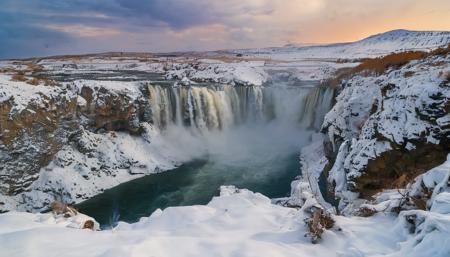 Winter Waterfall