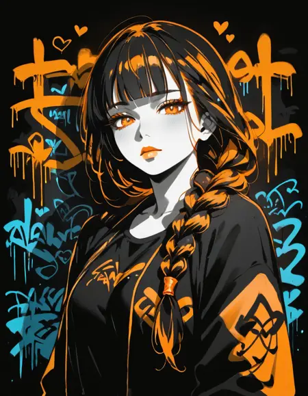 Blacklight Graffiti Style | Pony & SDXL