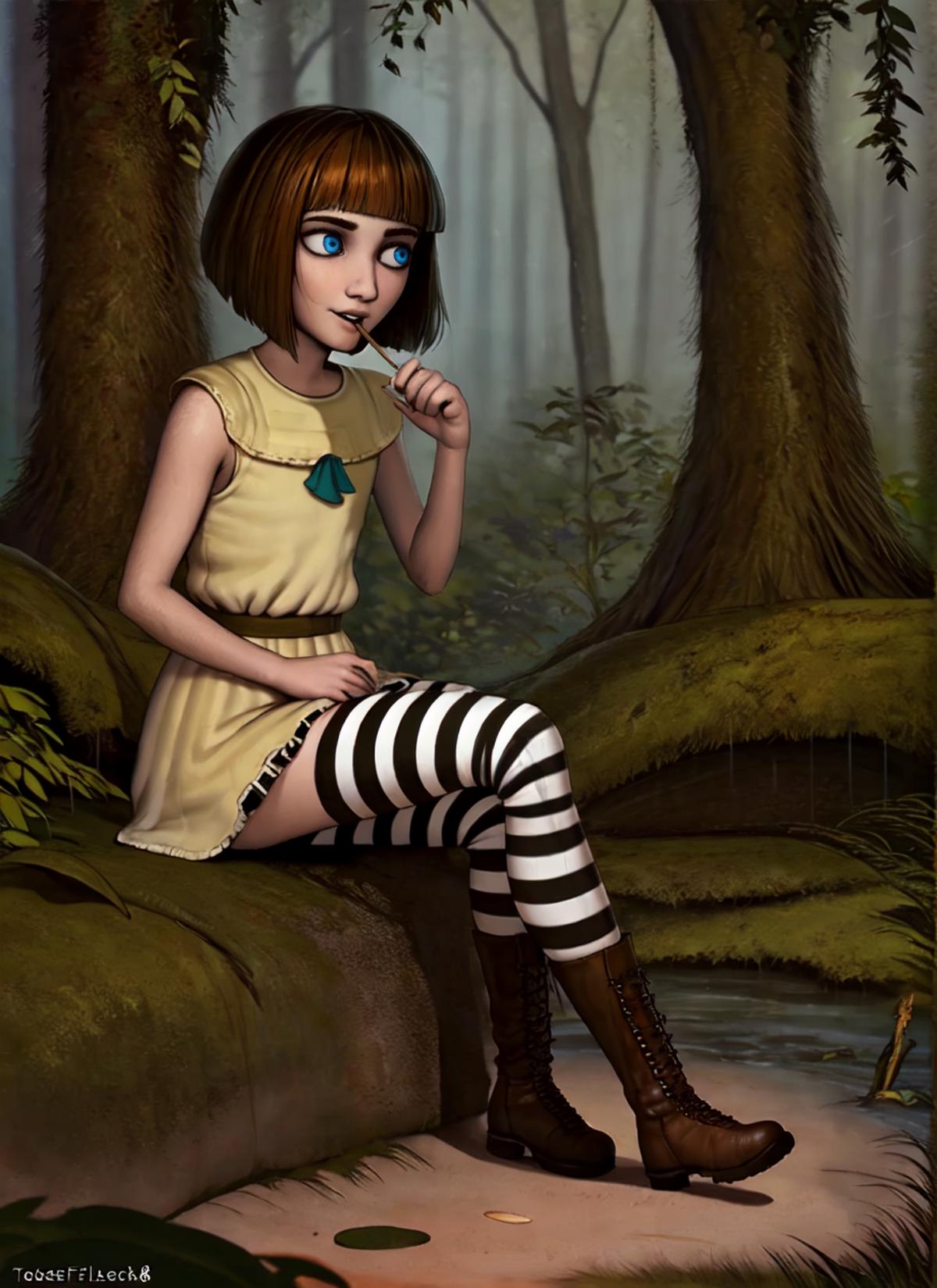 Fran bow (Vpred) FluffyRock image by deygdrixe221