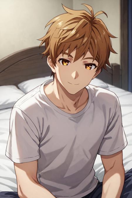 Kasel, browm hair, brown eyes,1boy,