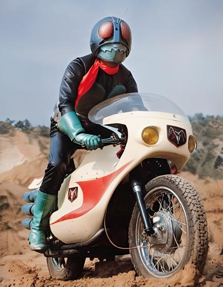 旧サイクロン号「仮面ライダー1号」(Old Cyclone “Kamen Rider No. 1”)/ from figure & real v1.0