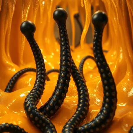 Golden Slime Black Tentacles - PONY