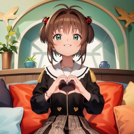 anime heart hands