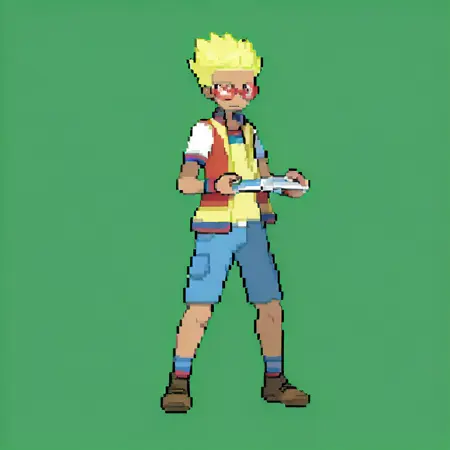 Pokémon Trainer Sprites (Nintendo DS) - Style