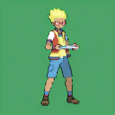 Pokémon Trainer Sprites (Nintendo DS) - Style V1
