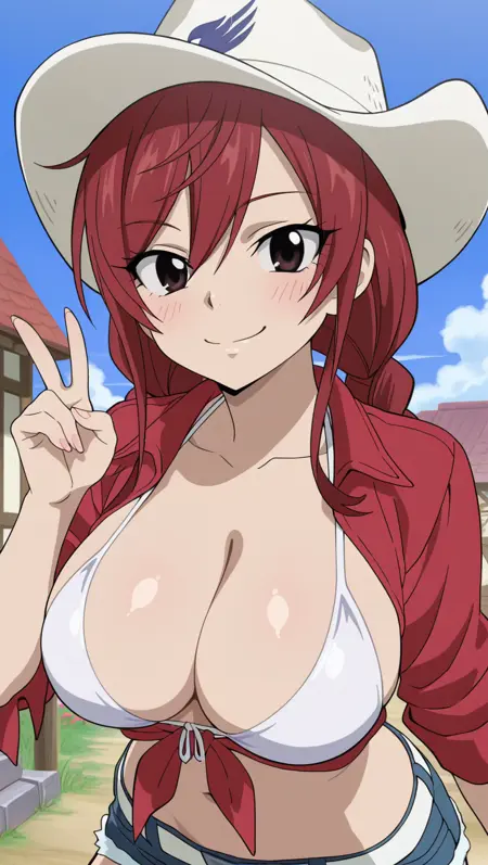 艾露莎 · 舒卡勒托-妖精的尾巴(Erza · Scarlet-Fairy Tail)