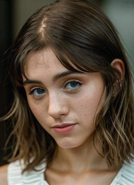 RAW photo, skswoman, (high detailed skin:1.2), 8k uhd, dslr, soft lighting, high quality, film grain, Fujifilm XT3, <lyco:Natalia Dyer:1.1>