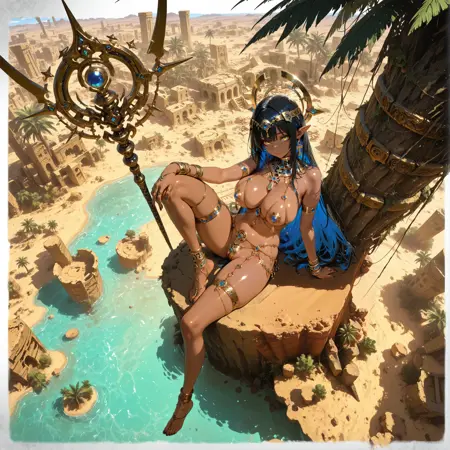 Original Character / Desert Queen Naunet IV 砂漠の女王 ナウネト4世