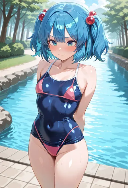 重ね着水着 / layered_swimwear