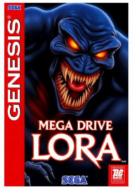 SEGA GENESIS BOX ART [FLUX] v1.0