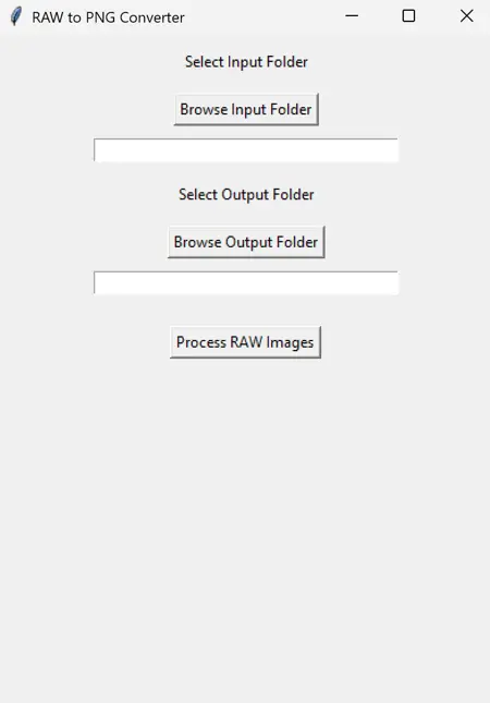 48BIT RAW to PNG Tool (For Artist and AI)
