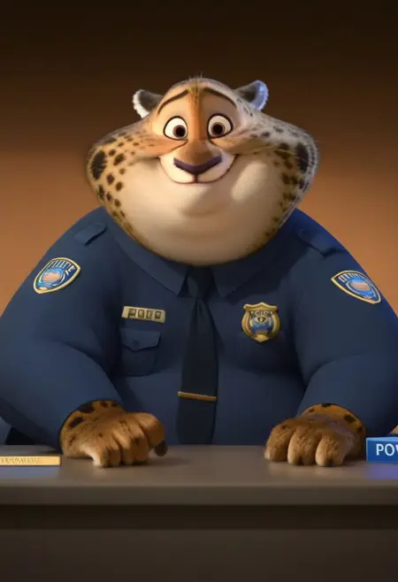 Clawhauser [Zootopia]