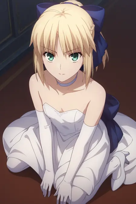 Artoria Pendragon (Wedding Outfit) (Pony Diffusion XL)