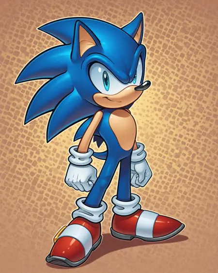 [Sega (Tracy Yardley)] 'a comic style' Sonic the Hedgehog Mega Man crossover 'Worlds Collide' Comic Style Illustrious