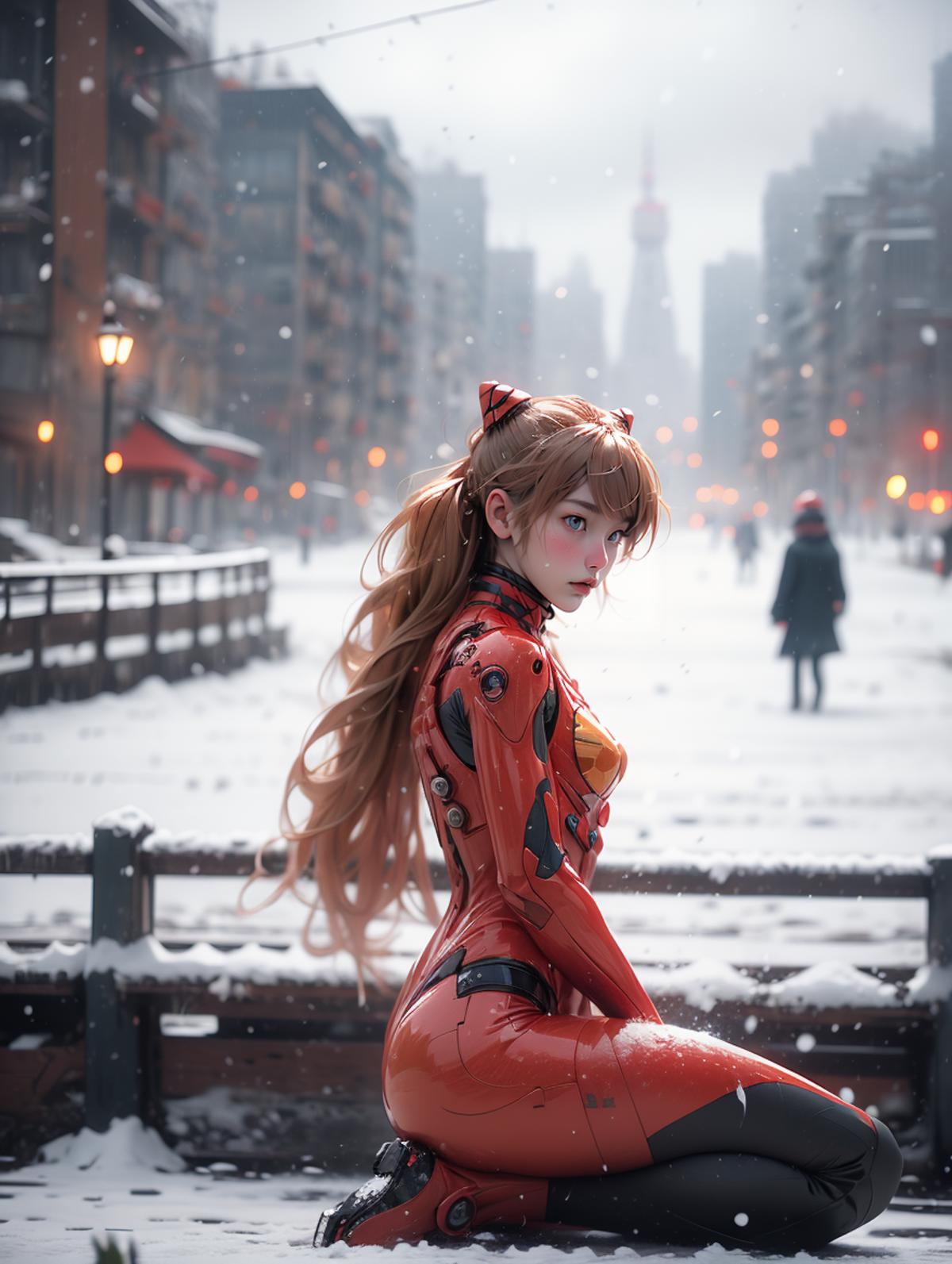 绪儿-明日香 Asuka Langley Soryu image by nuaion