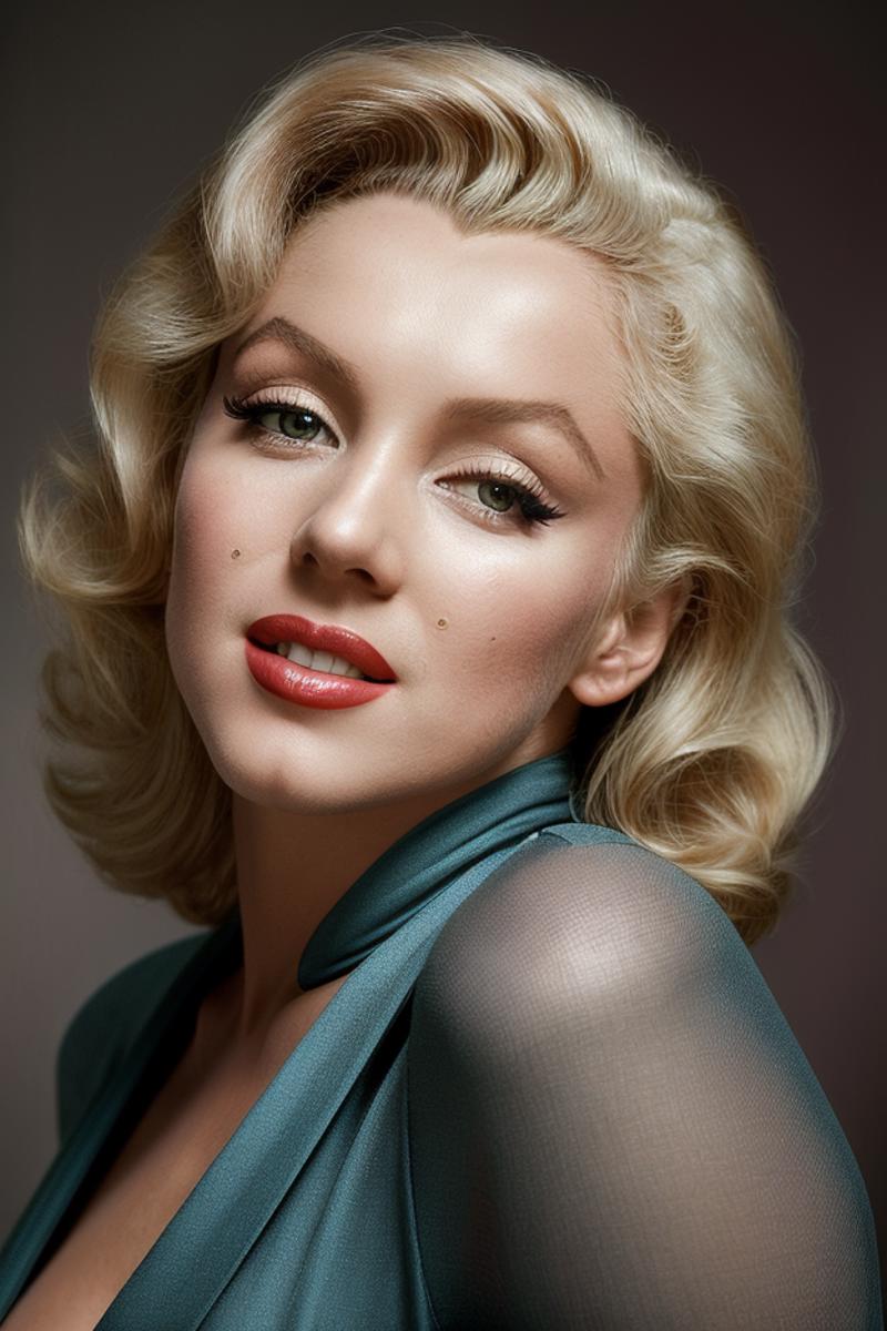 A LoRA model that excels at generating MARILYN MONROE. image by eugene_m