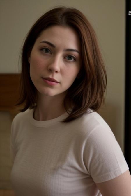 sexy girl leaning forward