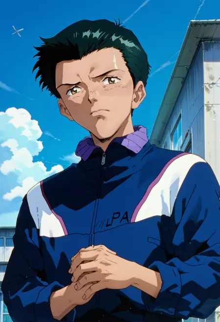 Tōji Suzuhara (鈴原 トウジ), Neon Genesis Evangelion (新世紀エヴァンゲリオン), LoRA, PonyXL