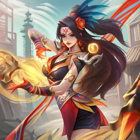 Blazing shadow Esmeralda (Mobile legends bang bang)