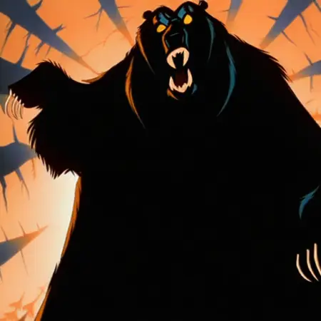 Bear from Balto (1995) [Illustrious]