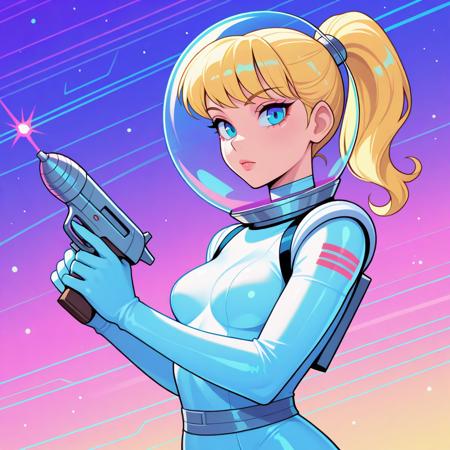 Retro SpaceGirl [ Concept ] by Leaf v1.0 : illustrious